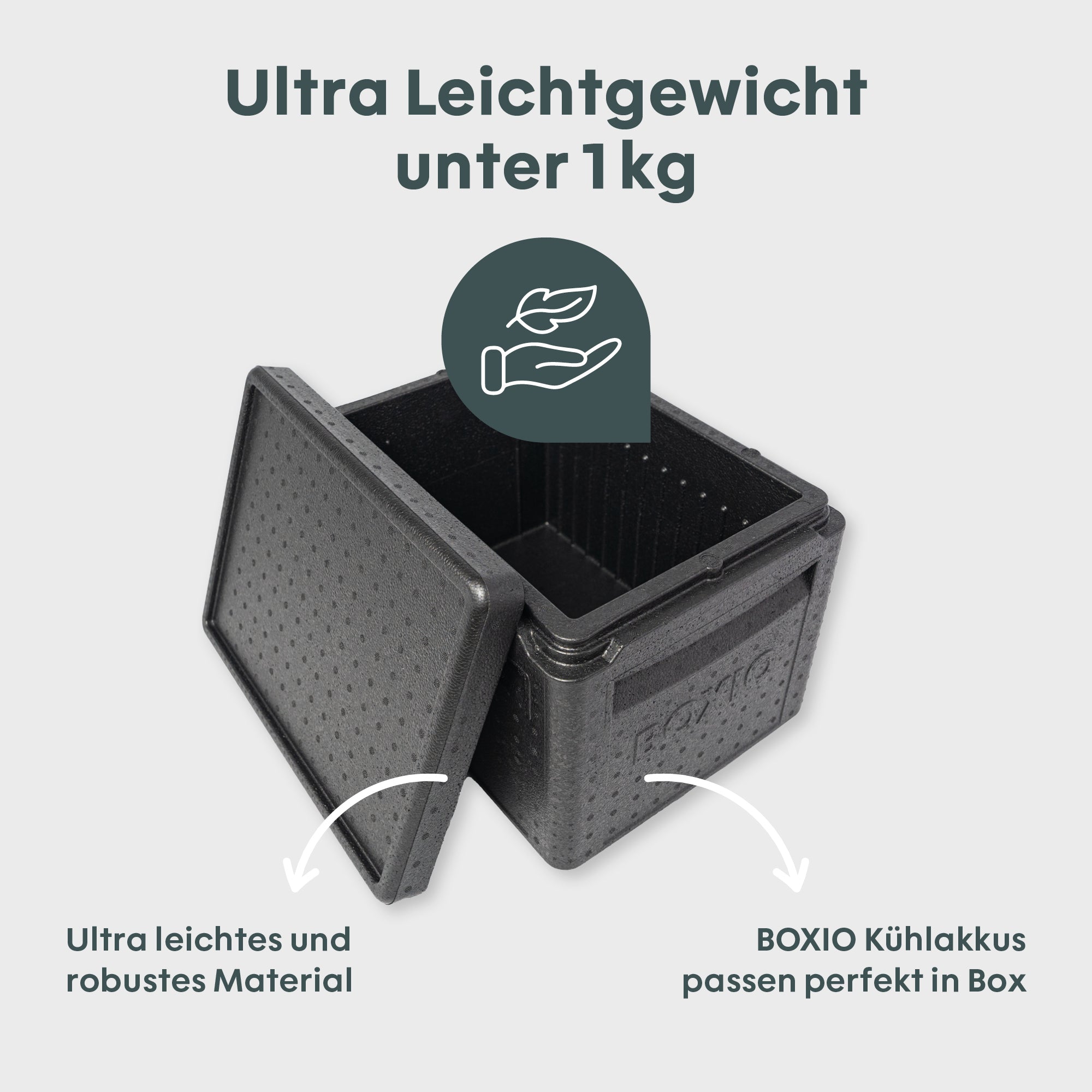 passive Kühlbox ultra leichtgewicht