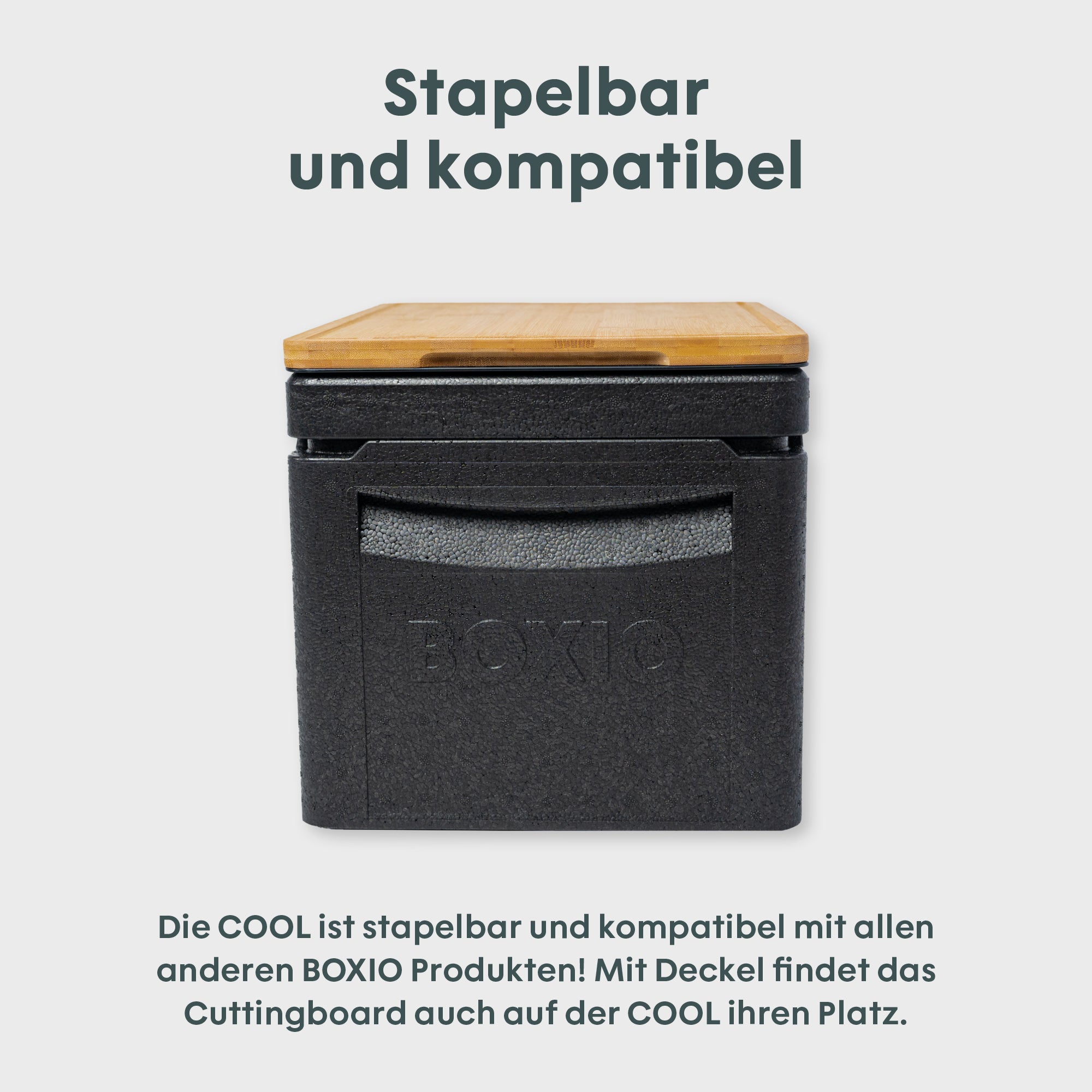 passive Kühlbox stapelbar und Kompatibel