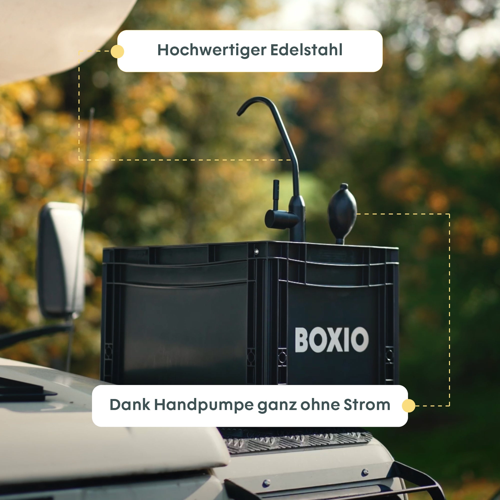 BOXIO WASH XL | Camping Waschbecken