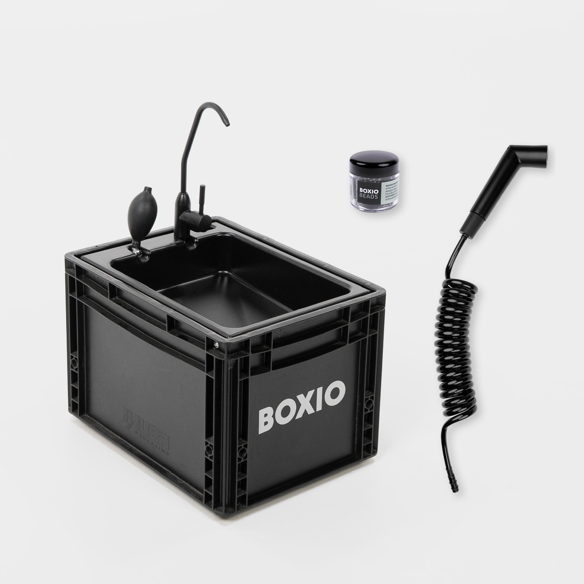 BOXIO - WASH | Évier mobile avec douche de camping