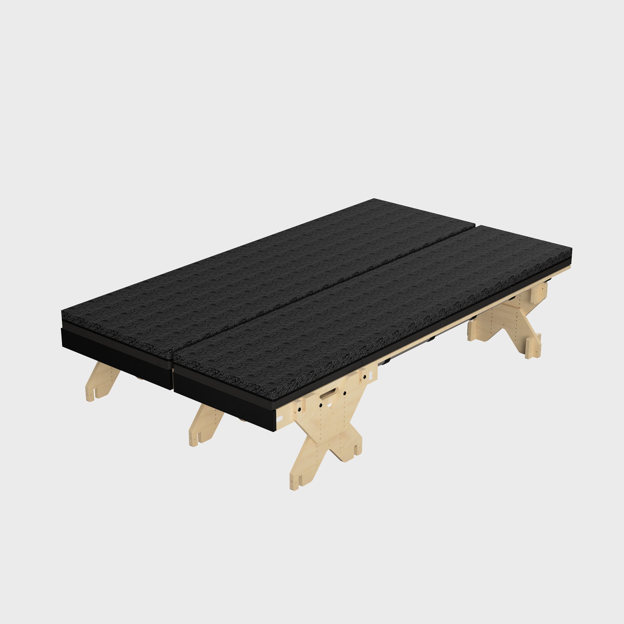 BOXIO RACK BED 120 I Lit de camping modulable