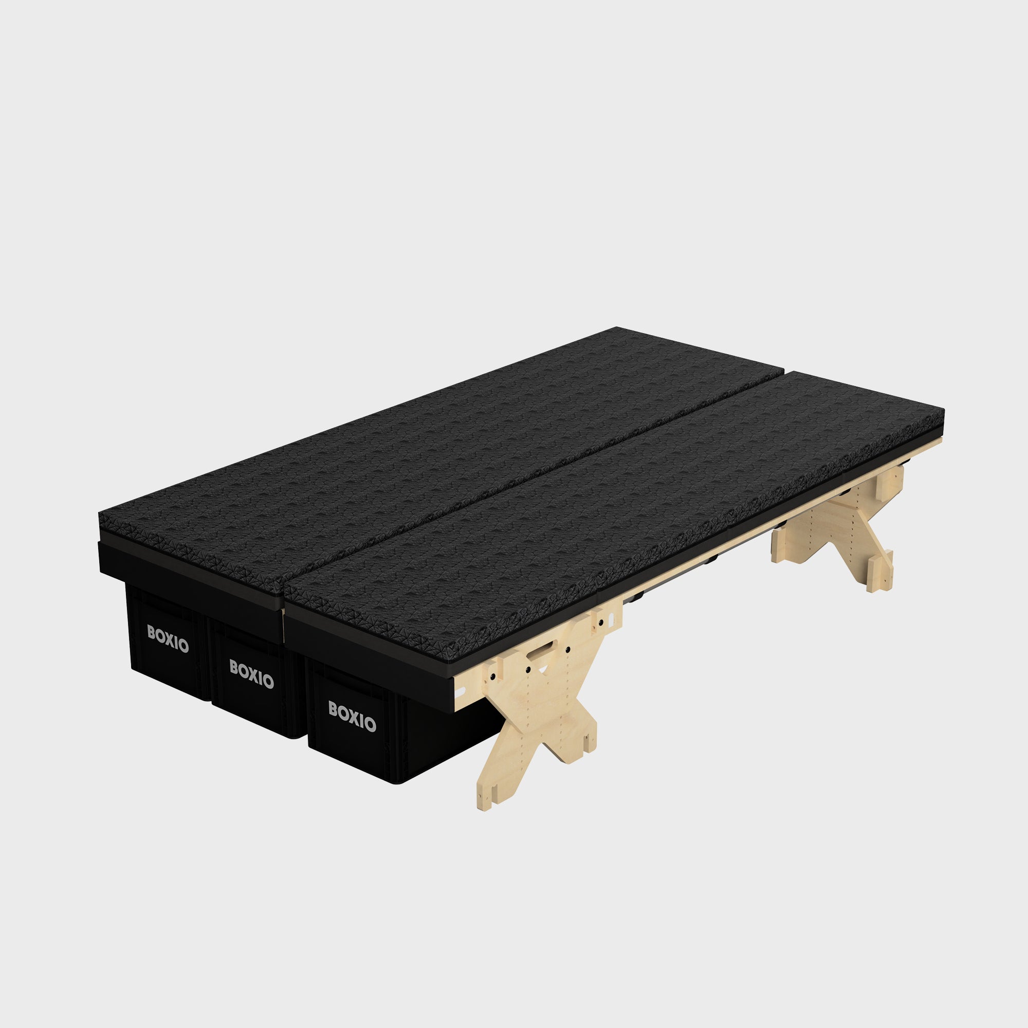 BOXIO RACK BED 120 I Lit de camping modulable