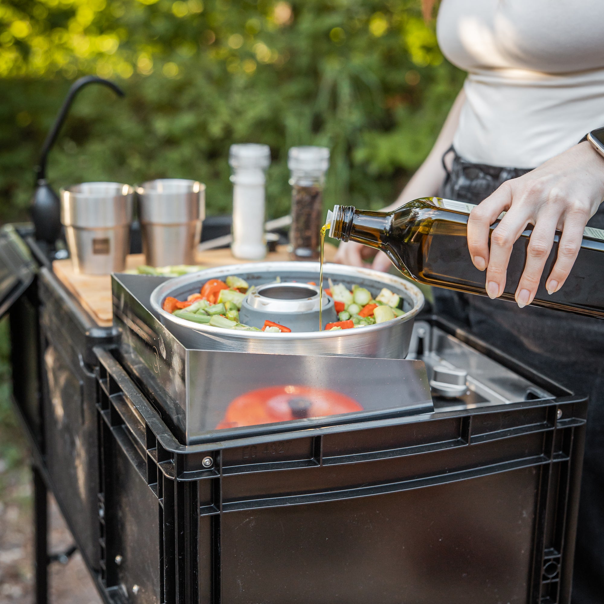 BOXIO x Omnia® Starter Set I Camping Oven