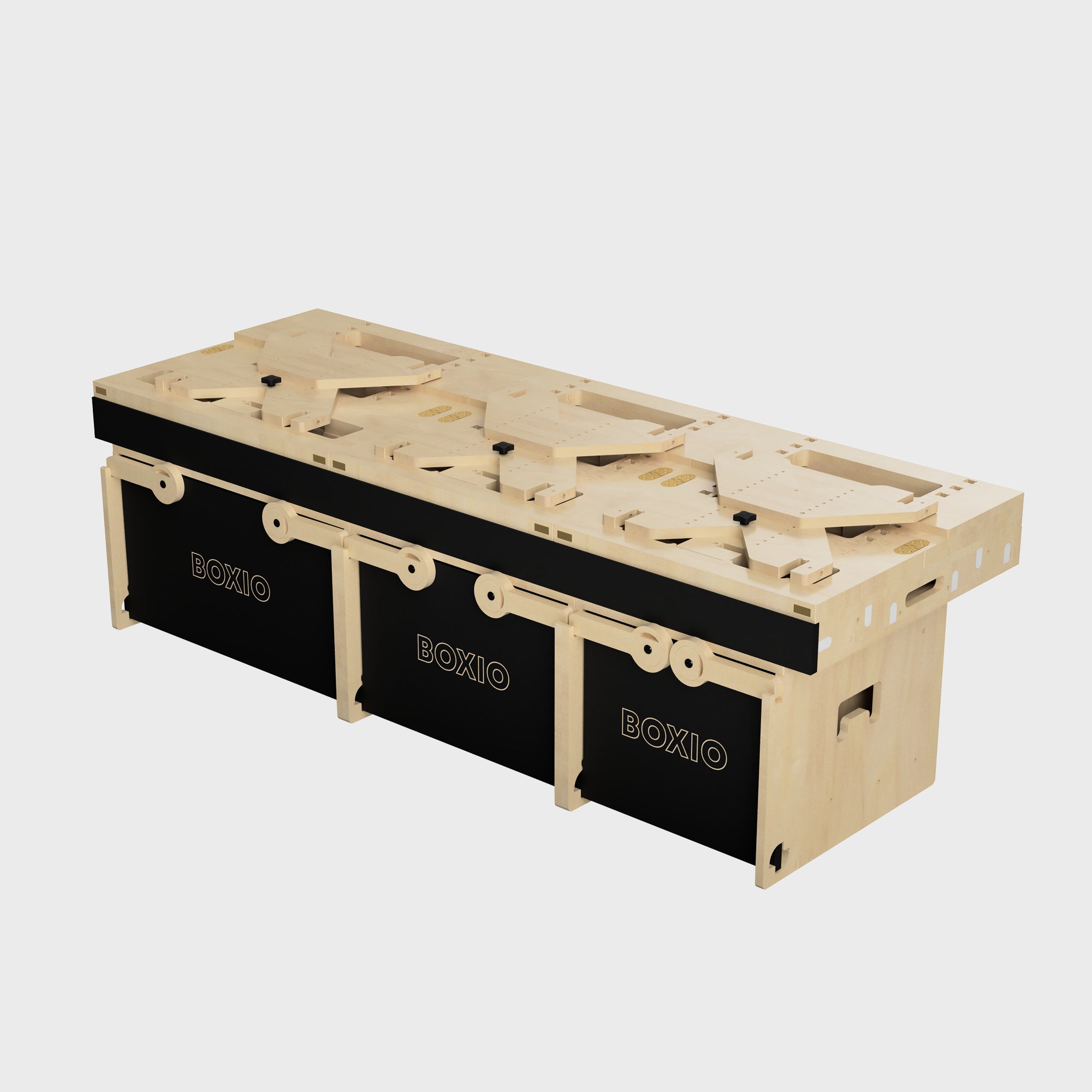 BOXIO RACK BUNDLE XL I Modulaire kampeerbox