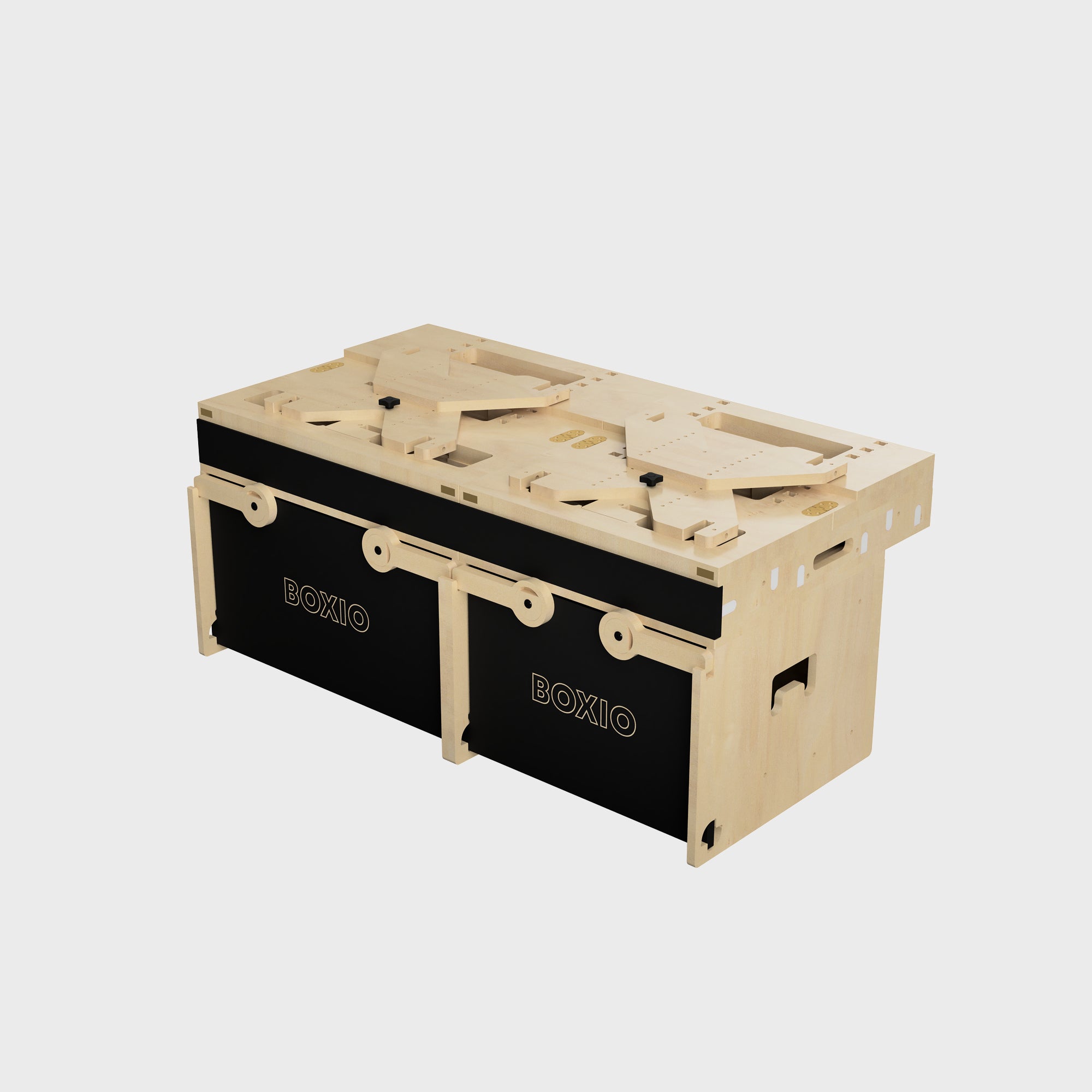 BOXIO RACK BUNDLE L I Modulaire kampeerbox