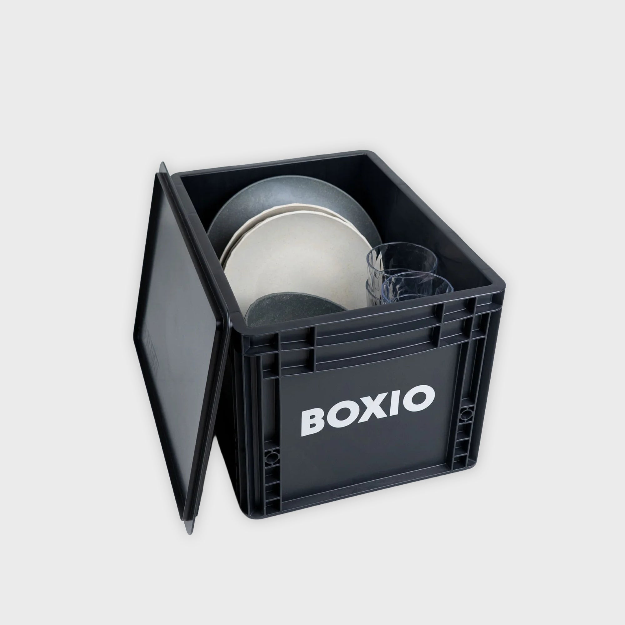 BOXIO – SOLO | Eurobox mit Deckel