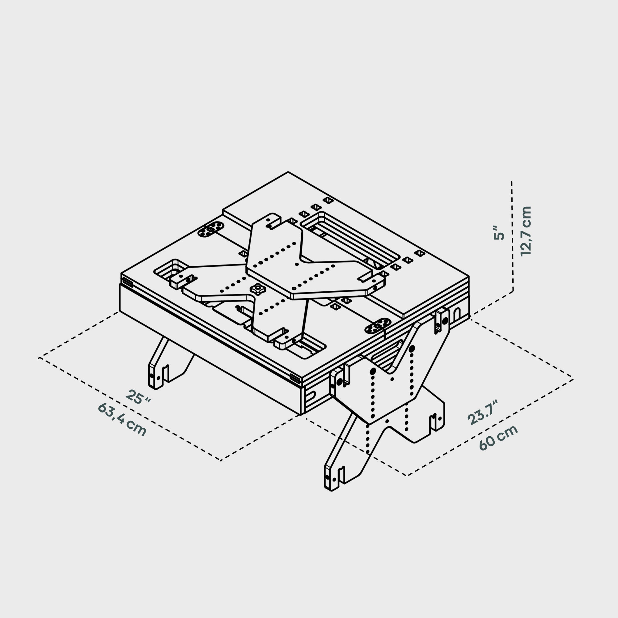 BOXIO RACK BED S I Modulares Campingbett Minivan