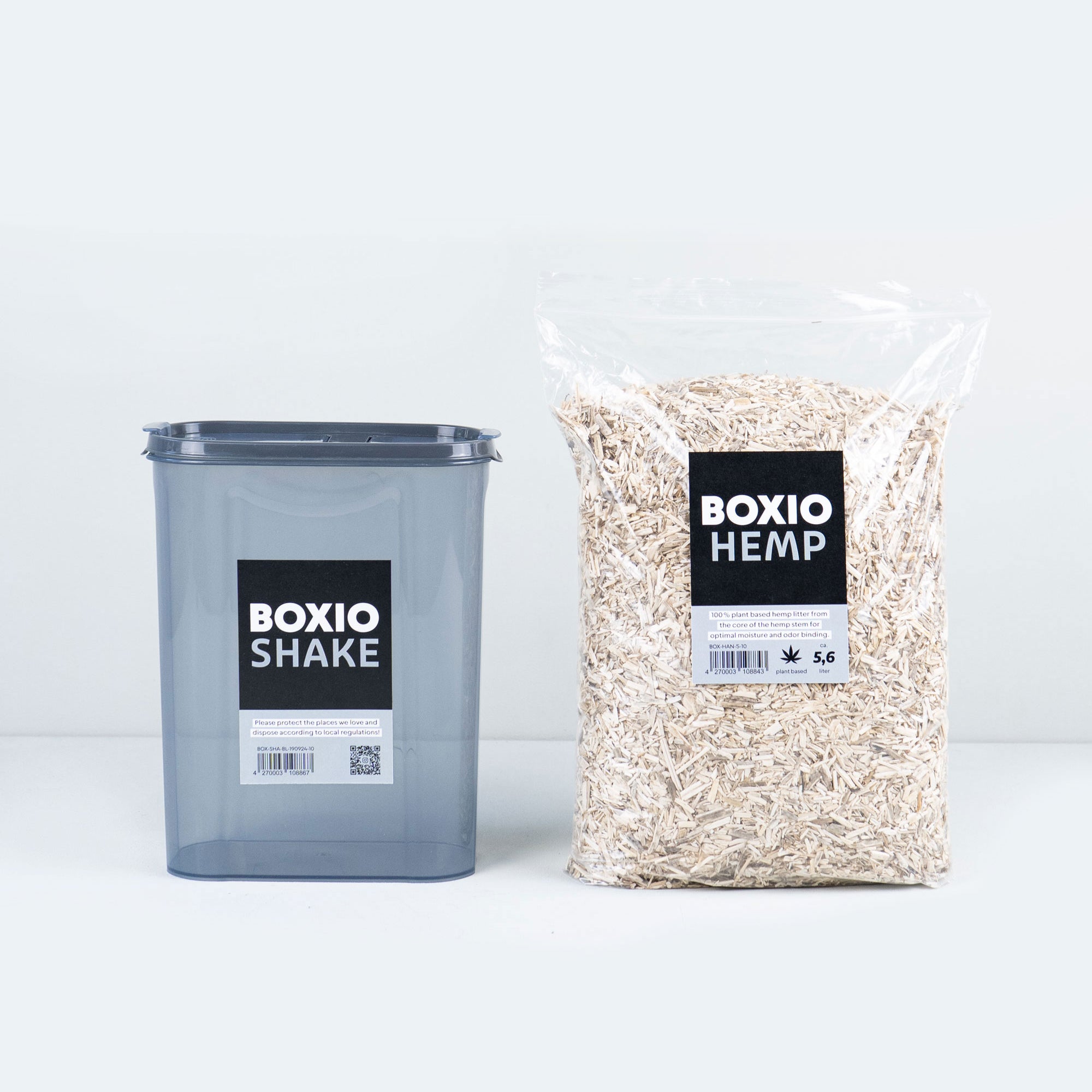 Euroboxerhöhung mit Hanfstreu