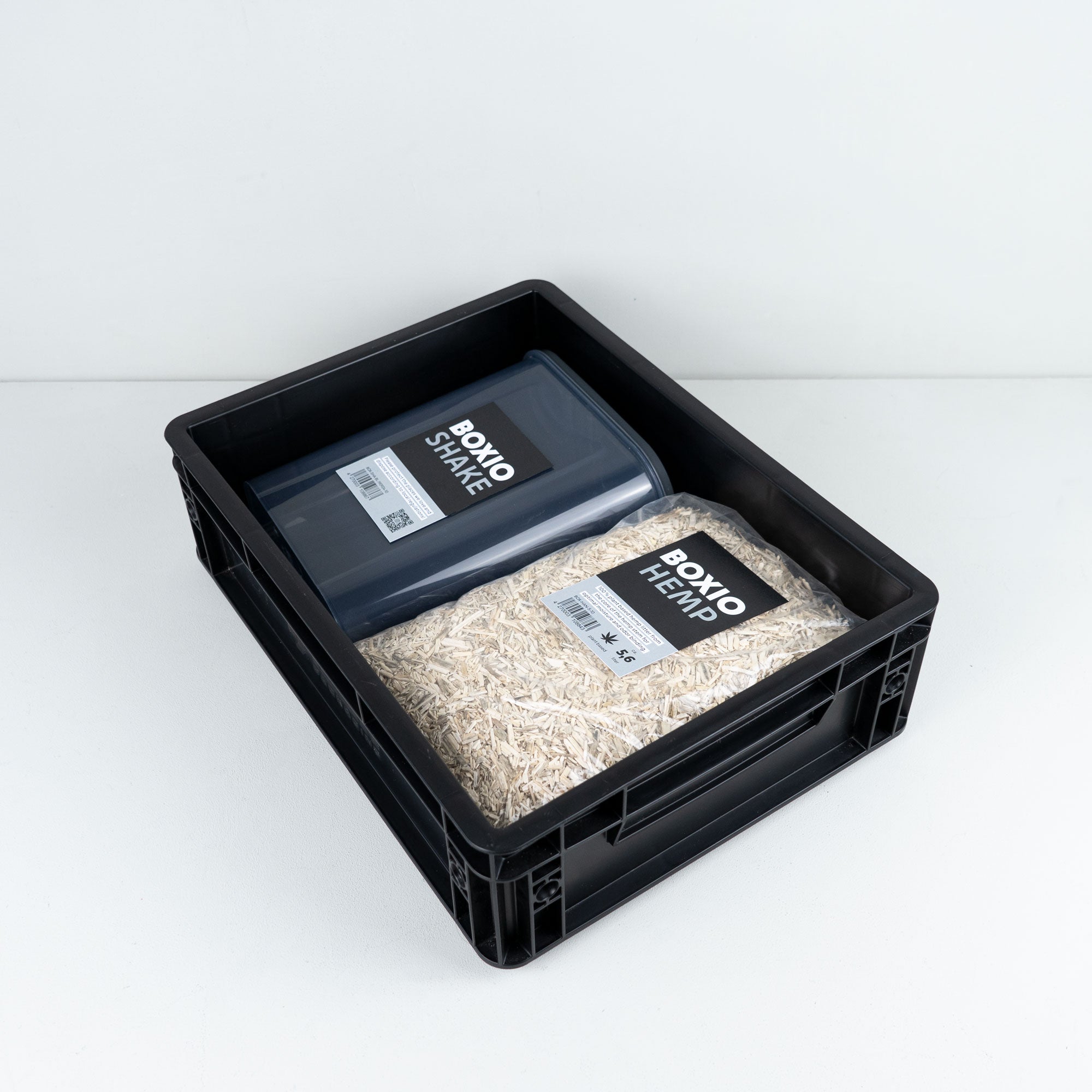 Euroboxerhöhung mit Hanfstreu