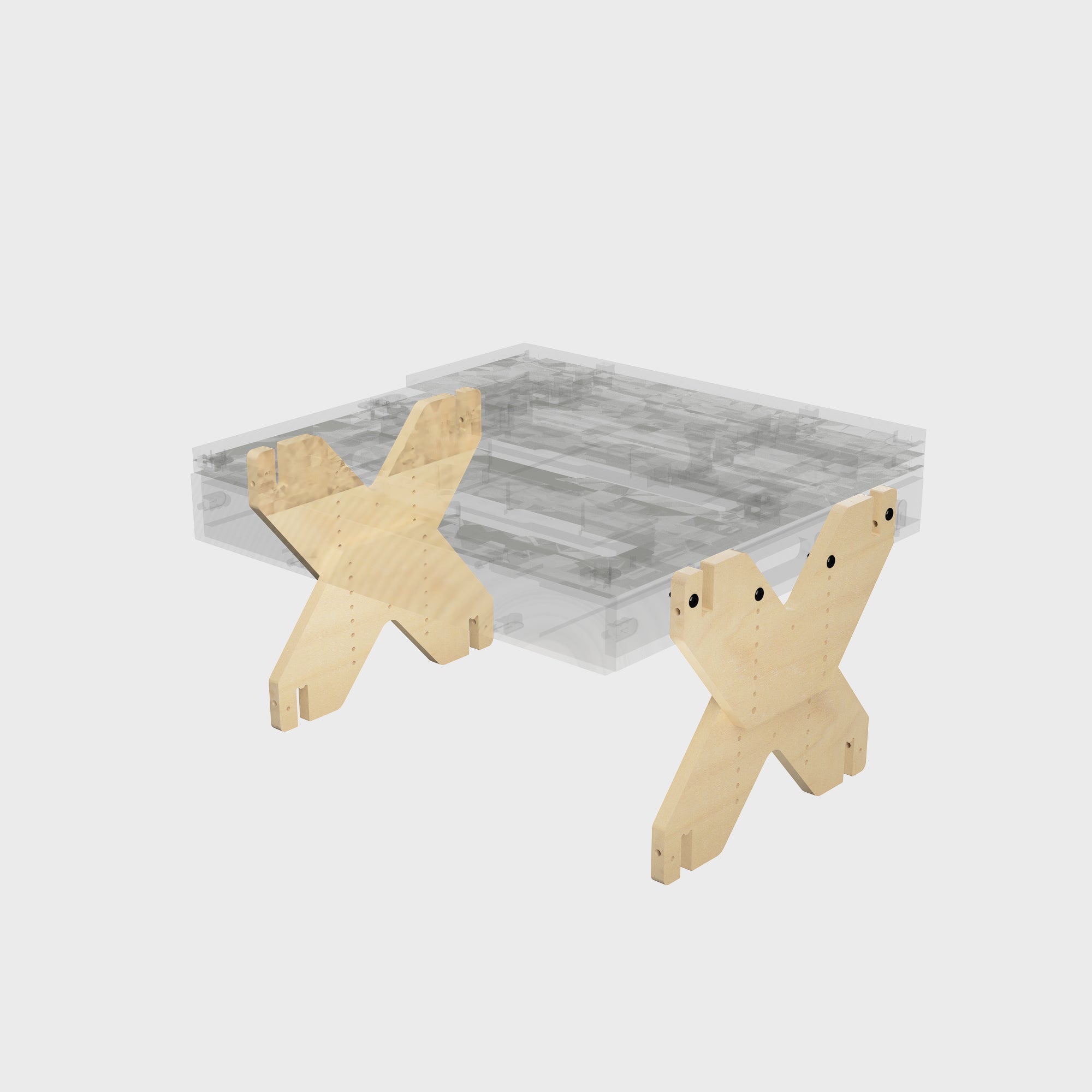 BOXIO RACK FEET I Pied réglable en hauteur