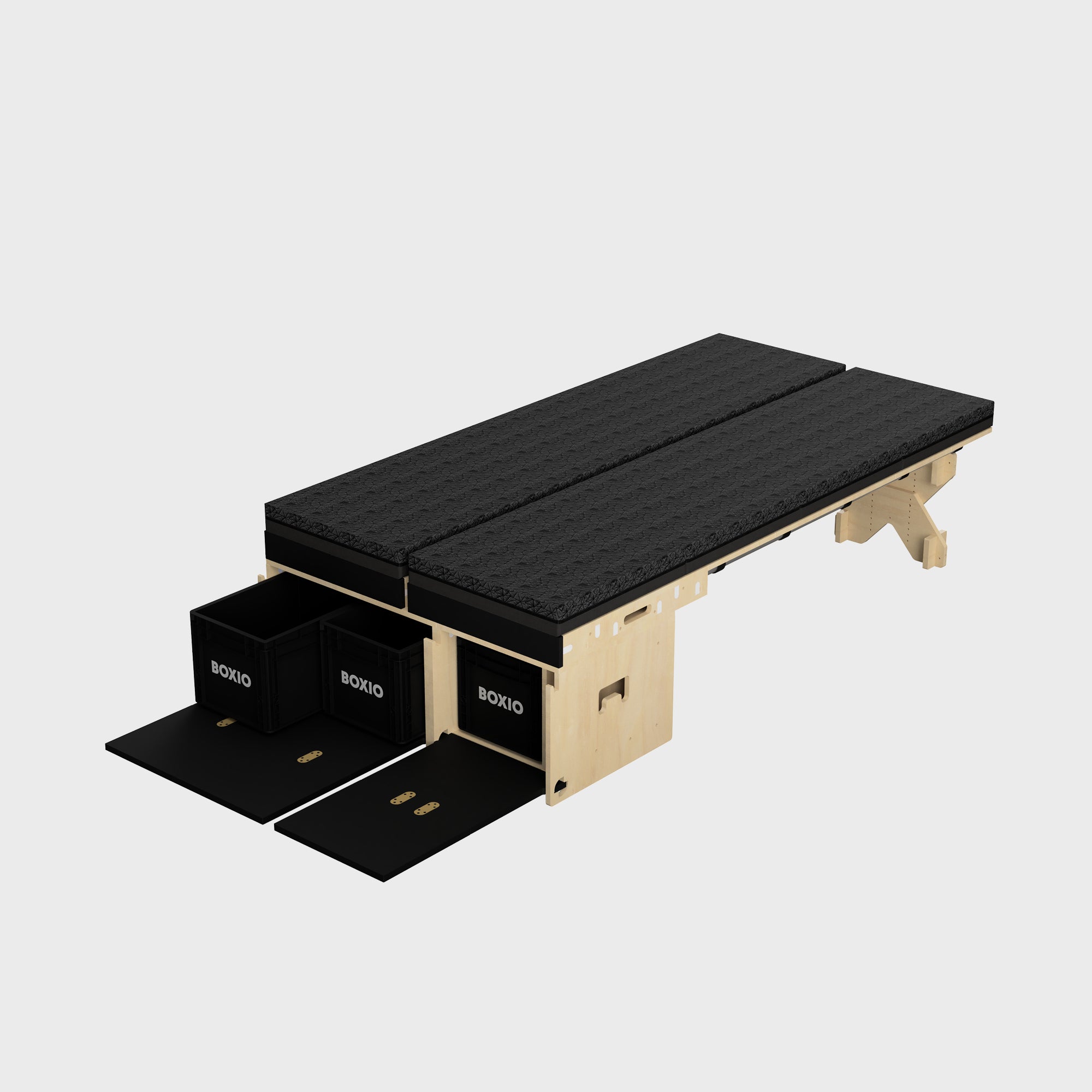 BOXIO RACK BUNDLE M I Modulaire kampeerbox