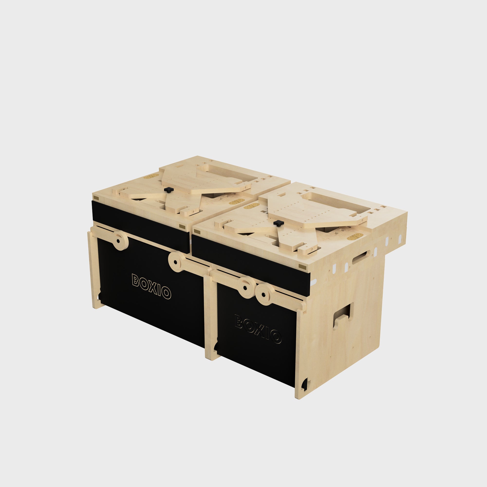 BOXIO RACK BUNDLE M I Modulaire kampeerbox