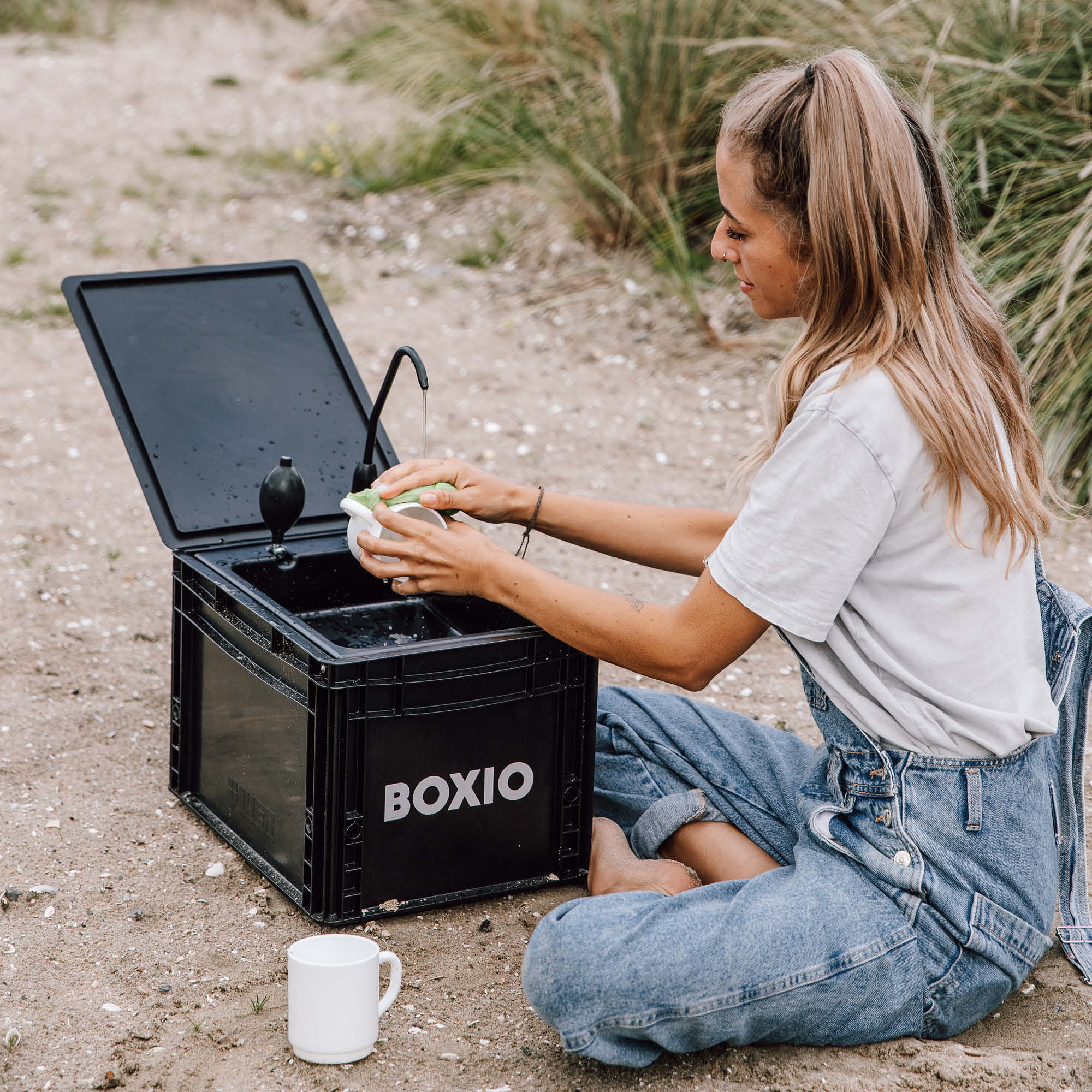 BOXIO SANITARY XL | Mobiles Badezimmer mit extra Komfort