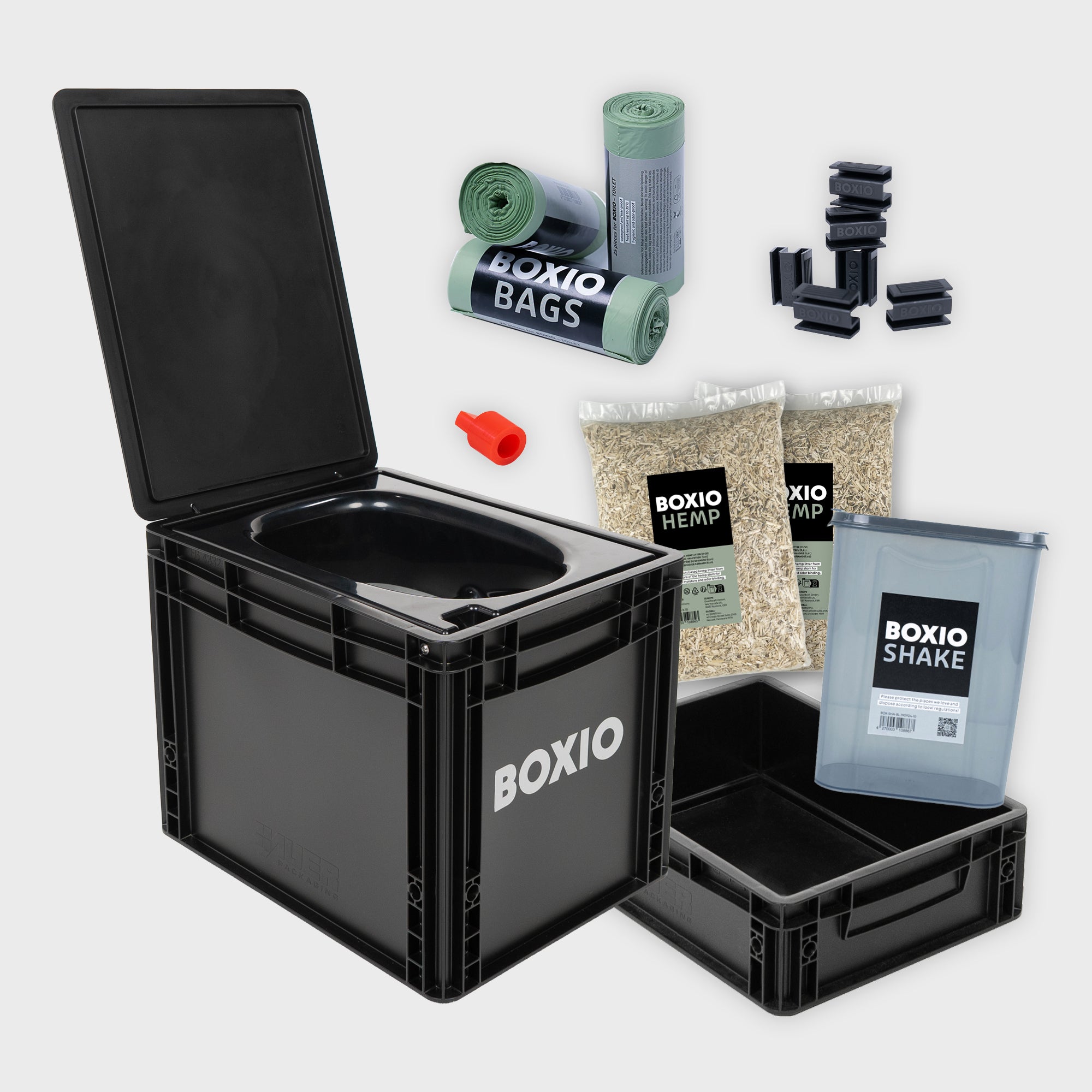 BOXIO TOILET XL MAX+ | Toilettes à séparation - Kit complet