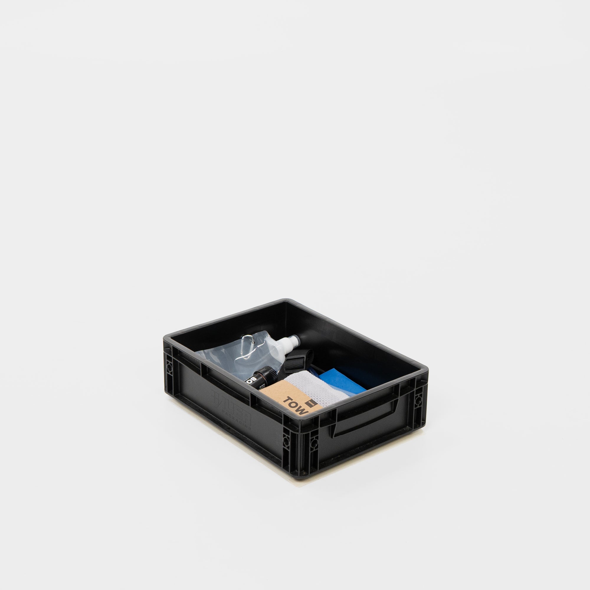 Eurobox mit Wasserfilter I BOXIO WASH UP