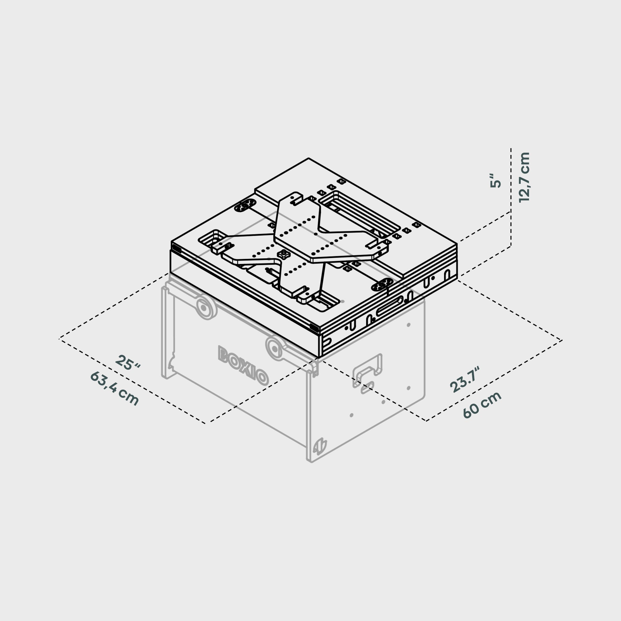 BOXIO RUG BED L I Modulair campingbed