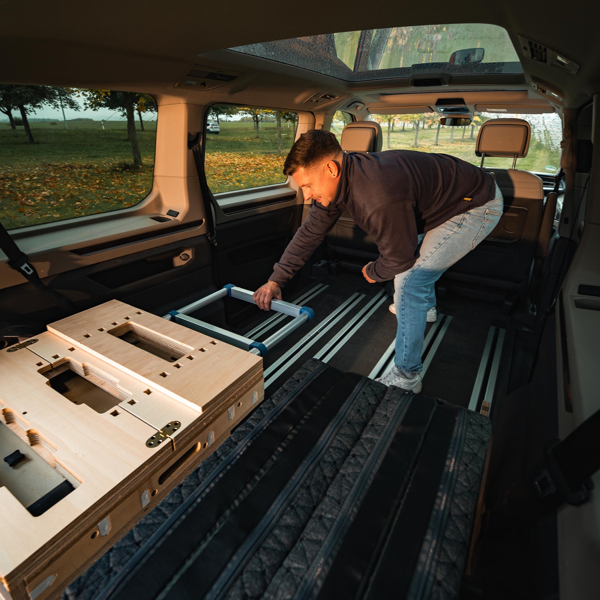 BOXIO RACK BED XS I Modulares Campingbett