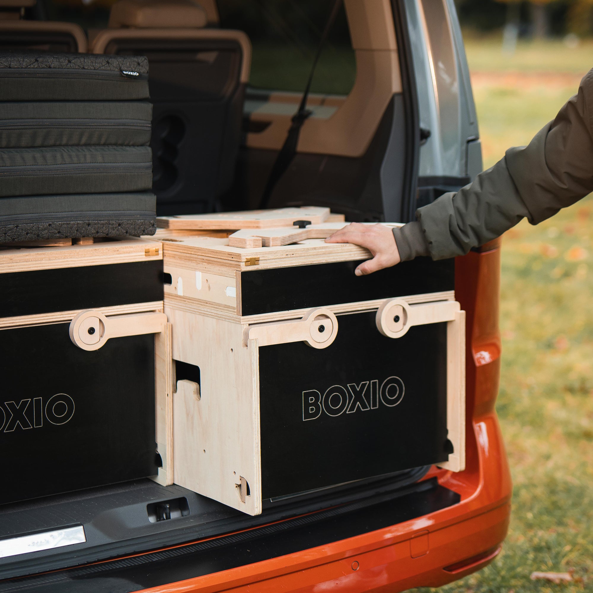 BOXIO RACK BUNDLE M I Modulare Campingbox Minivan