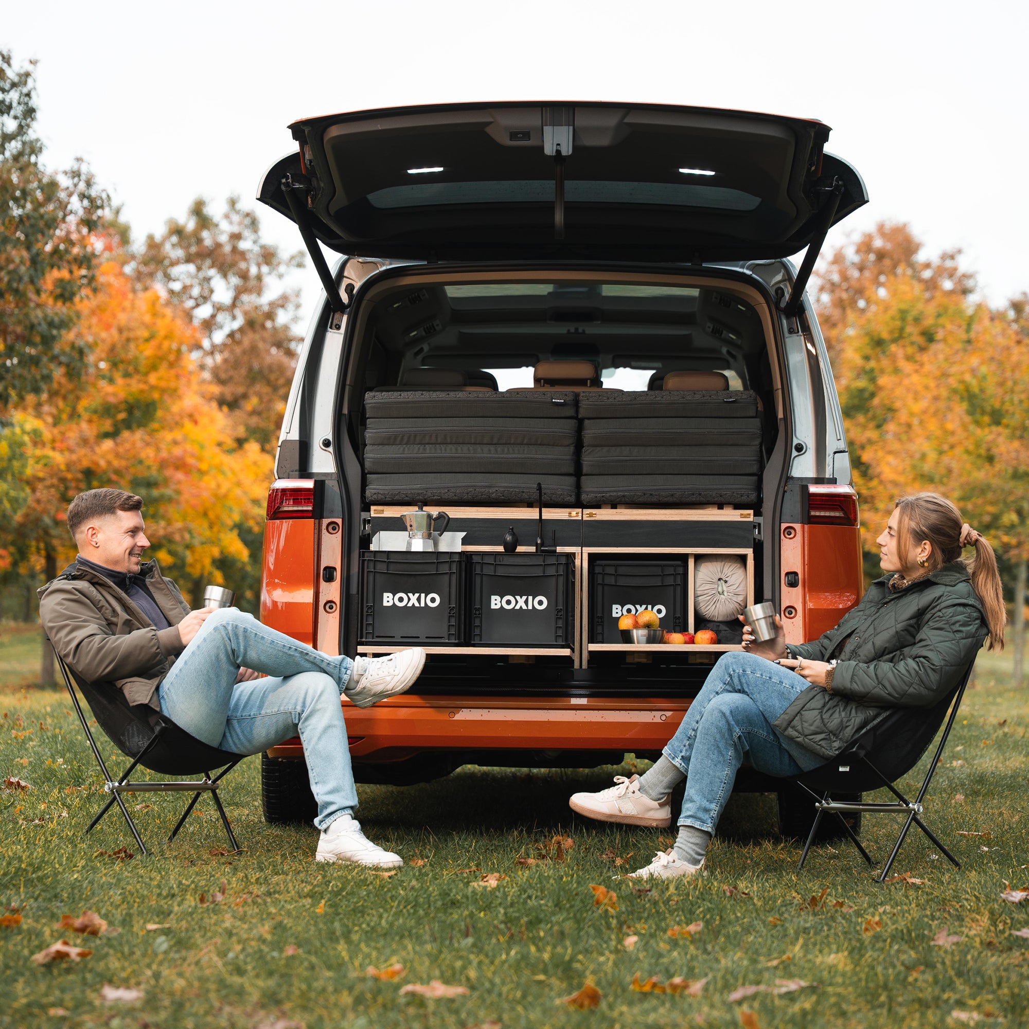 BOXIO RACK BUNDLE L I Modulaire kampeerbox