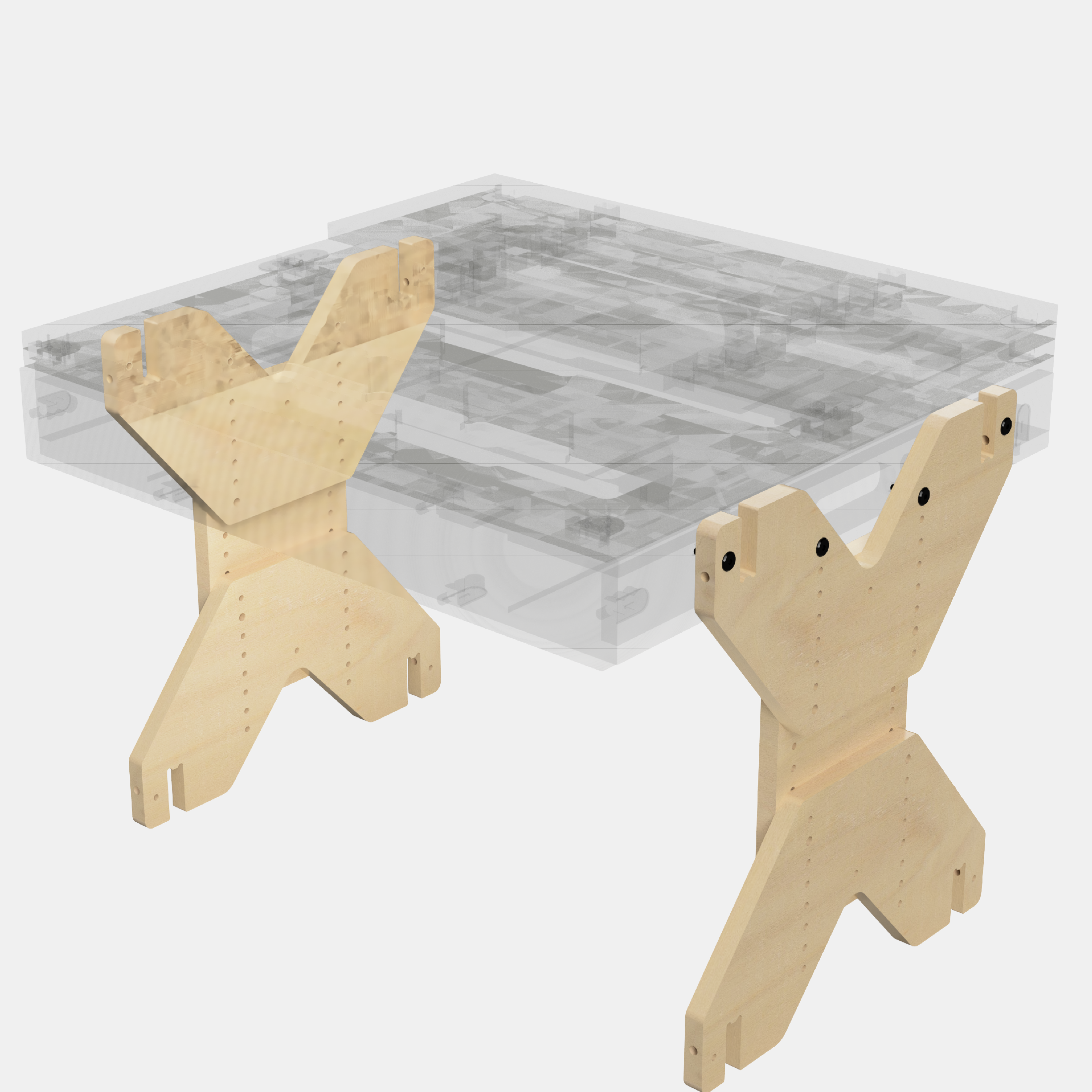 BOXIO RACK FOOT I Height-adjustable foot